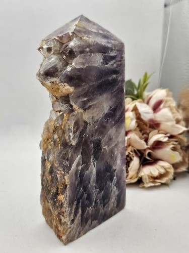 Huge amethyst cluster tower - huge,