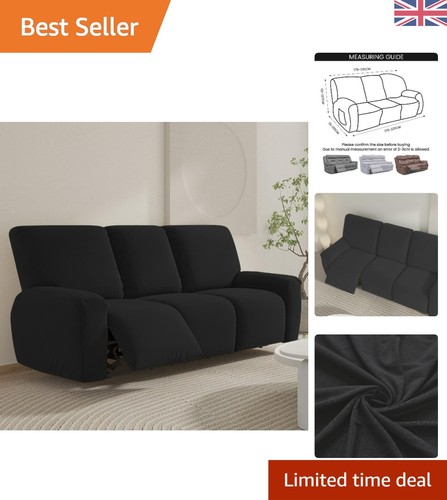Stylish black seater - black,