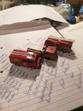 Matchbox Superfast X 3 Fire Trucks From 1969 Land Rover And Pumper Truck