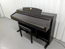 Yamaha Clavinova CLP-240 Digital Piano and stool in dark rosewood stock nr 25500