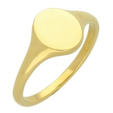 18ct Yellow Gold Signet Ring -