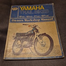 YAMAHA DT125 DT175 DT100 97CC 123CC 171CC TRAIL BIKES HAYNES MANUAL 210 1971 ON