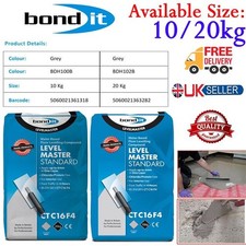Bond It Self Levelling Compound Levelmaster Floor Cement Screed Concrete 10/20kg