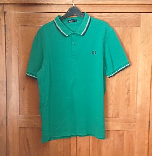 Fred perry men - green, solid