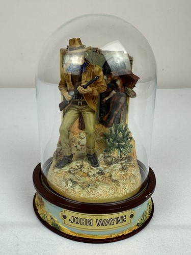 John wayne sculpture - sculpture, (w/glass
