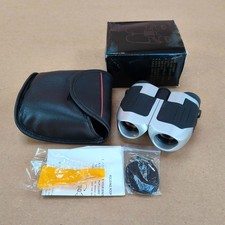 Compact 10x25 Porro Prism Binoculars. Amber Lens Coating. Brand New in Box. Gift