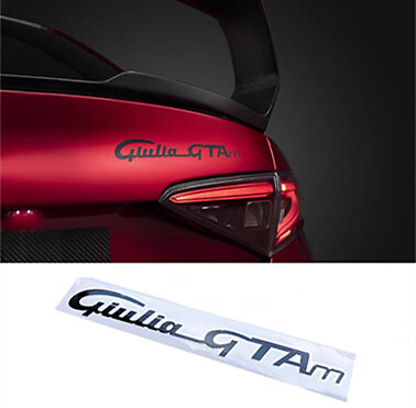 Black alfa romeo giulia gtam - romeo,
