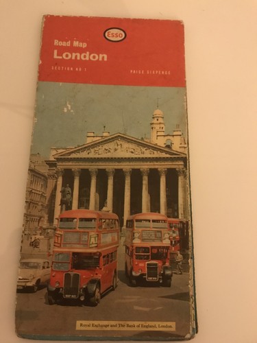 Vintage esso road - esso,