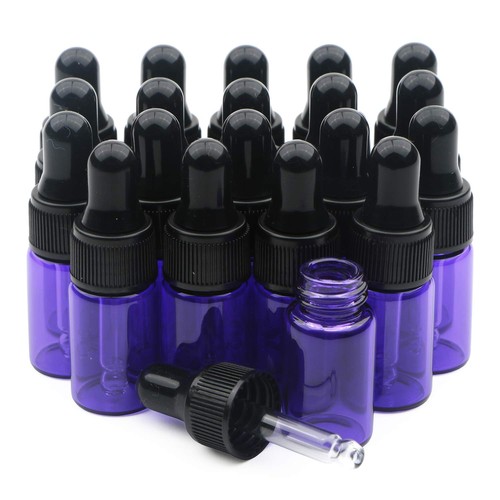 20pcs 3ml purple glass - 3ml,
