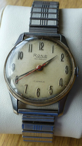 Vintage rone silver dial - vintage,