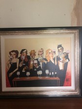 Rare Todd White 'Just a Taste' Signed and artist embellshed Giclee Canvas