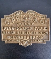 Safe Plaque Safe Plate Price