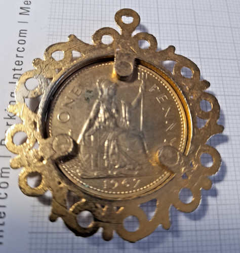 Gold plated 1967 old - plated,
