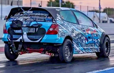 Honda Civic EP3  Drag Spoiler - SW Motorsports - DRAG CAR WING - UK MADE