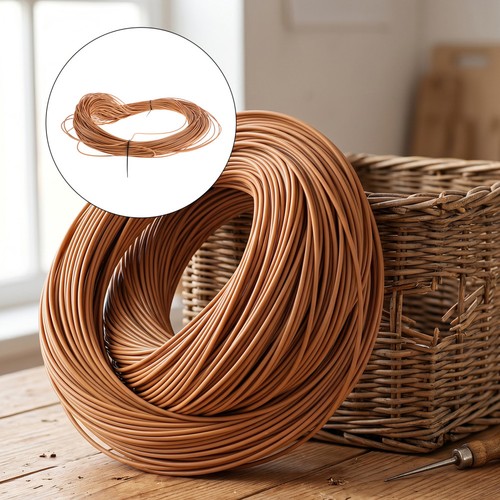 Faux wicker material for - faux,
