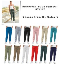 Womens Trousers Elasticated