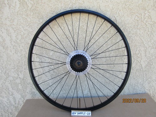 Black aluminum rear - 29'',