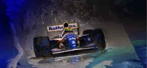 Williams fw16 ayrton senna - ayrton,