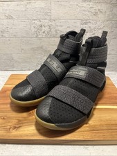Nike LeBron Soldier 10 SFG Sz 13 Black Gum 844378-009 - MINT