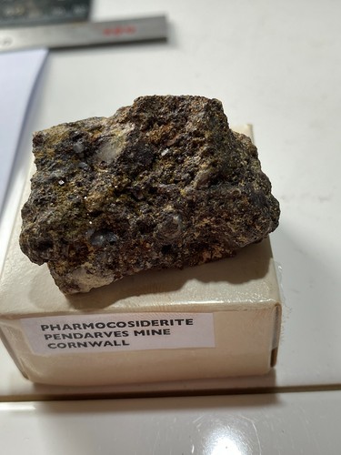 Pharmacosiderite etc - pharmacosiderite,