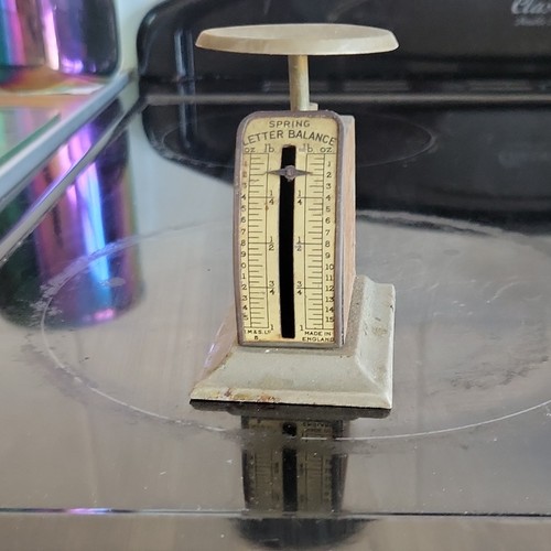Vintage spring letter - letter, balance
