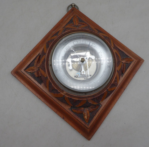 Vintage carved wood wall - c,