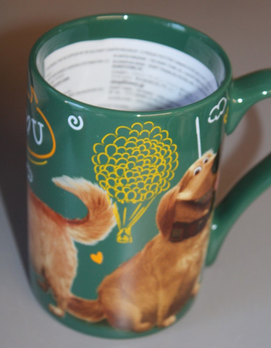 Disney store dug dog mug - mug, pixar
