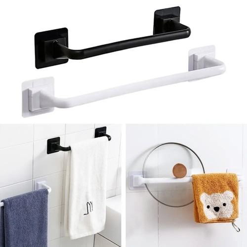Self adhesive towel - rod,