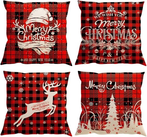 Christmas cushion covers - christmas,
