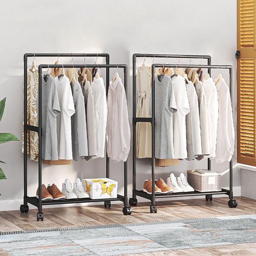Heavy duty metal clothes rail - heavy,