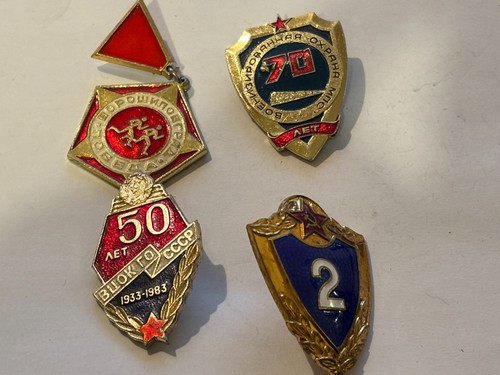 Collection soviet badges - of,