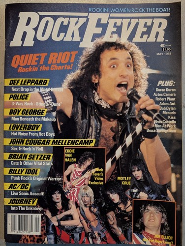 Rock fever magazine - may, 1984