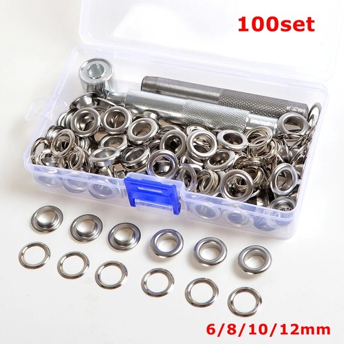 100set eyelets grommet - grommet, washer