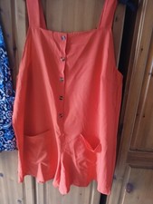 Size 22 Dungaree Short Suit