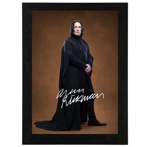 Alan rickman signed photo pre - signed,