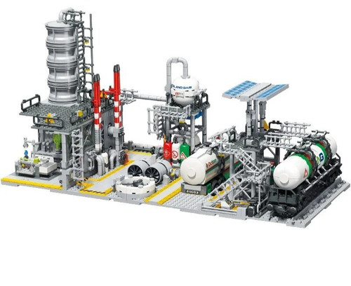 Natural gas oil rig - natural,