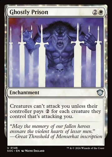 Mtg ghostly prison soc - ~, ~
