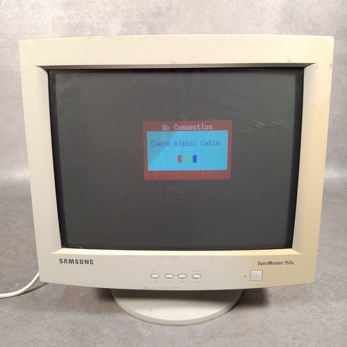 Crt monitor samsung syncmaster - monitor,