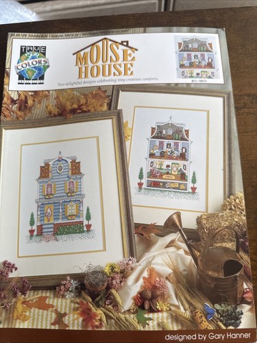 Mouse house cut thru counted - "mouse, house"