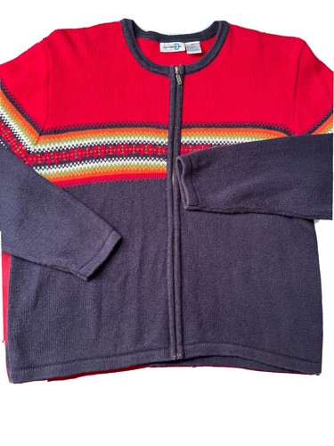 Paul harris red blue zip - blue,