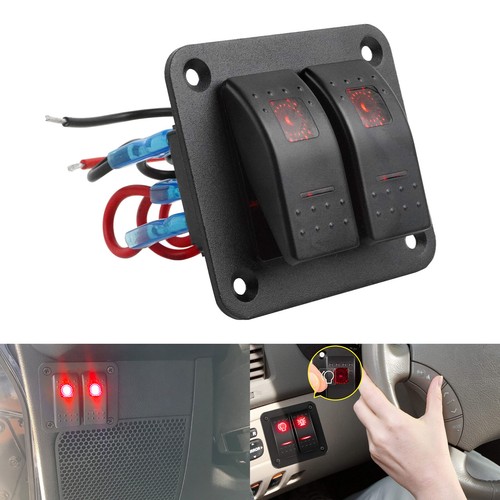 Gang rocker switch panel - 2,