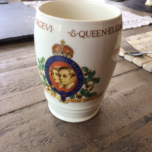 Myott coronation beaker - myott,