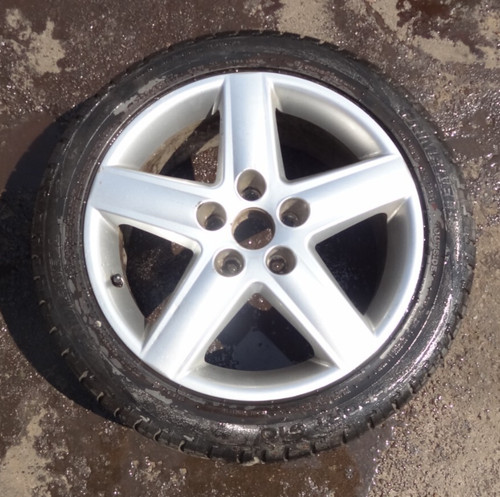 Audi alloy wheel tyre - &,