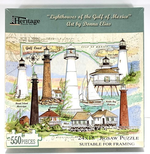 Heritage 550 piece jigsaw - piece,