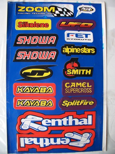 Motocross decals sticker - sticker, kit