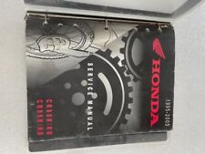 honda cr 80/85 service manuel 1995-2005
