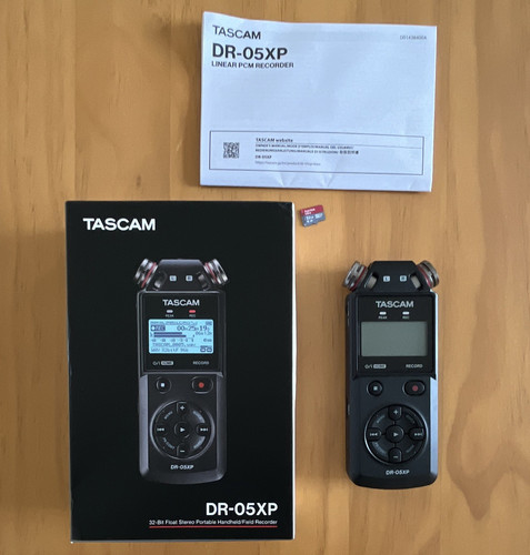 Tascam 05xp handheld bit - handheld, 32-bit