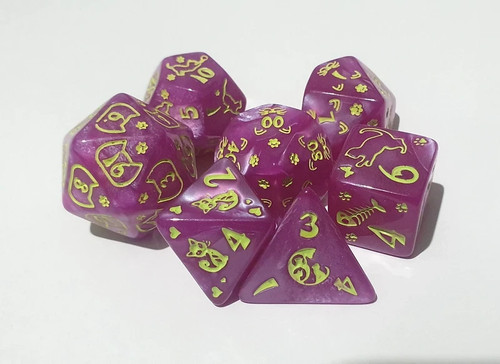 Dnd dice set - set, polyhedral