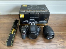 Used Nikon D3300 Camera, 18-55mm Lens & Wireless Mobile Adapter