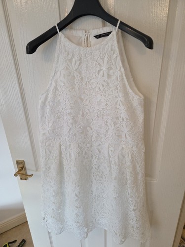 Zara womens white dress floral - zara,